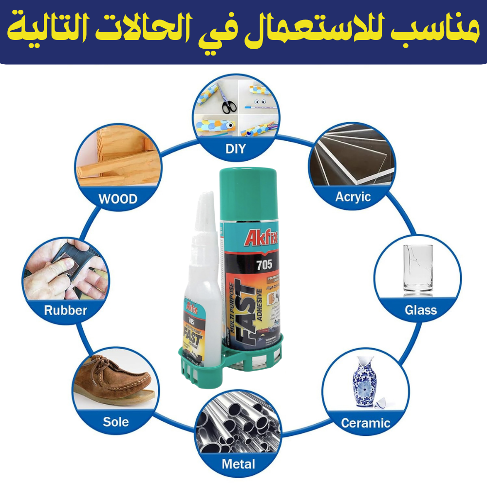 الغراء السريع الشفاف (الأصلي)