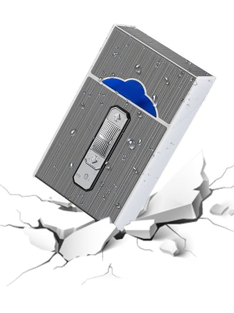علبة السجائر الذكية مع ولاعة USB