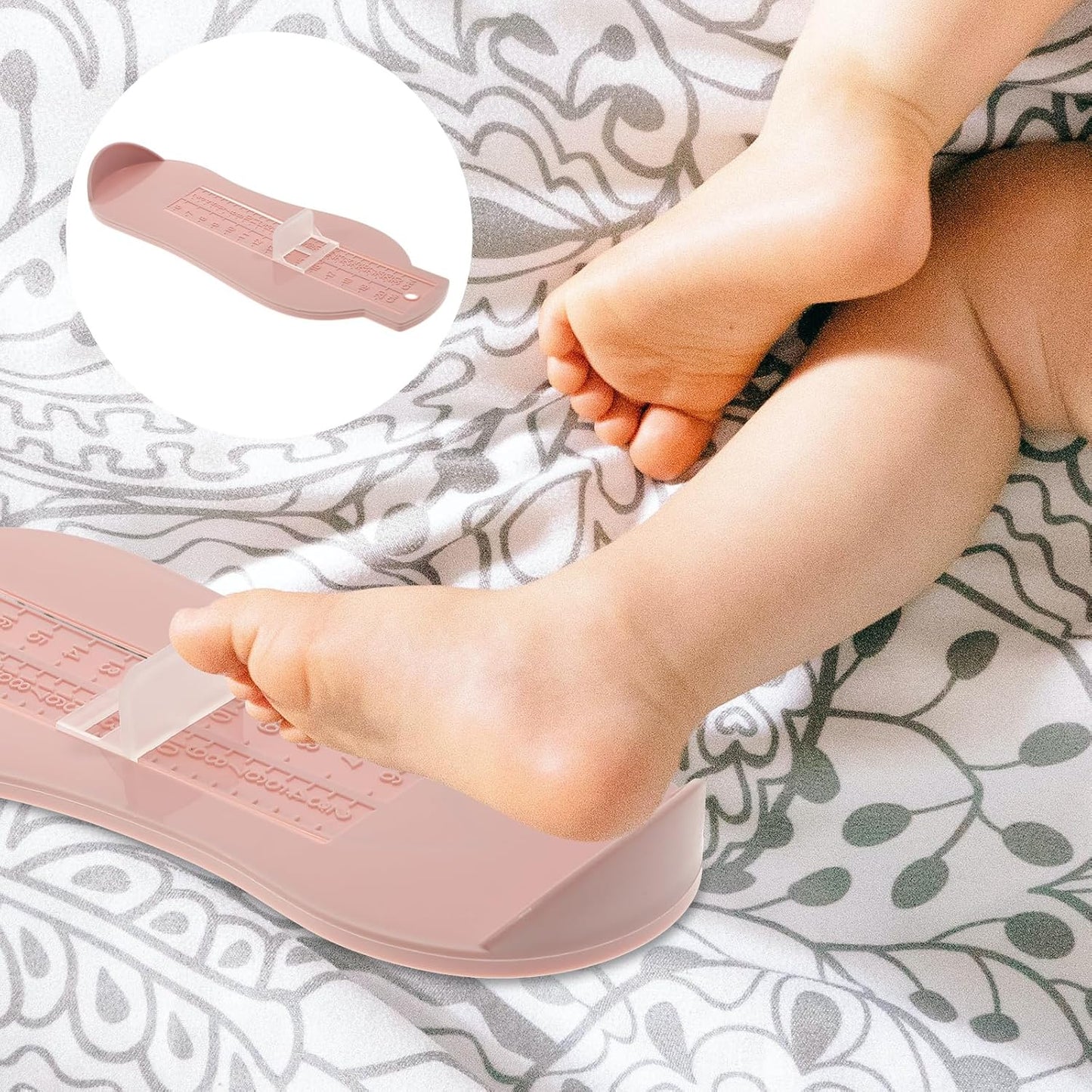 أداة قياس قدم الأطفال