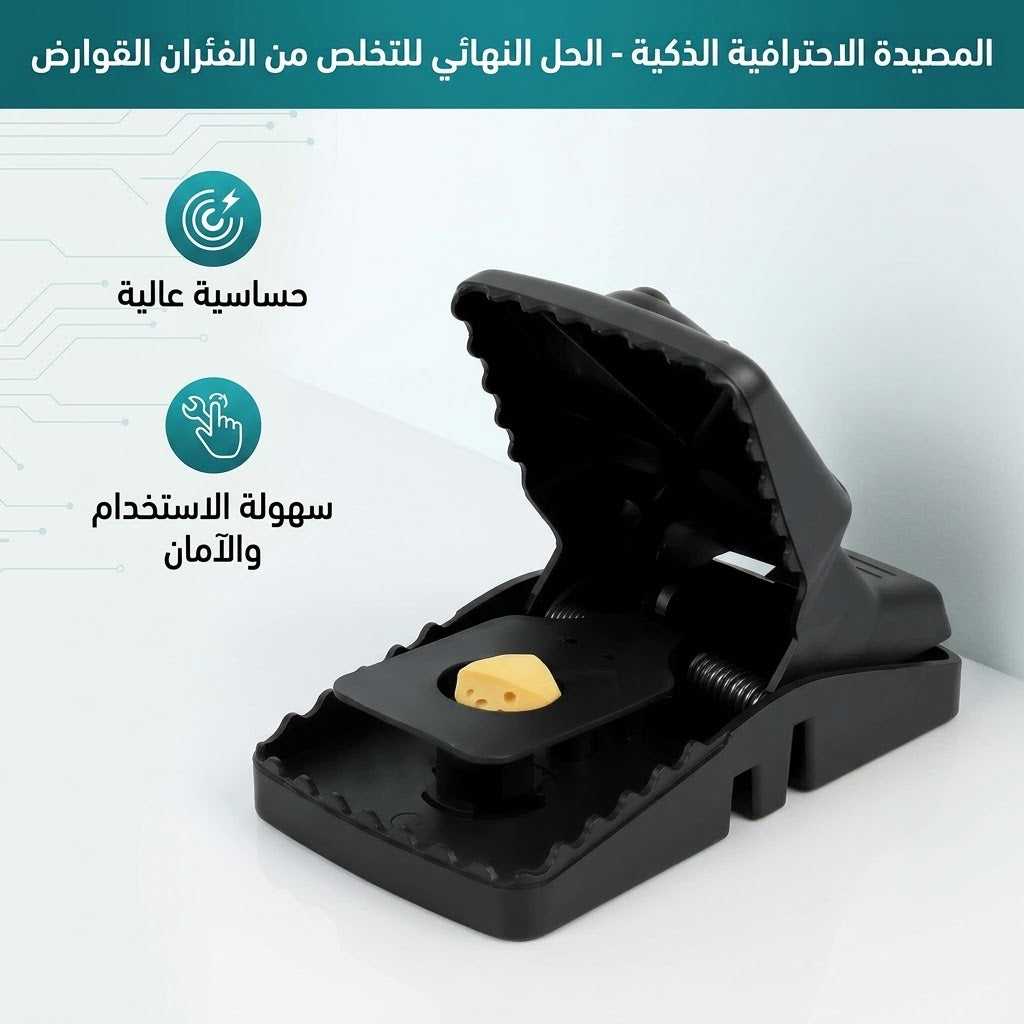 ( 03قطع )مصيدة الفئران الذكية
