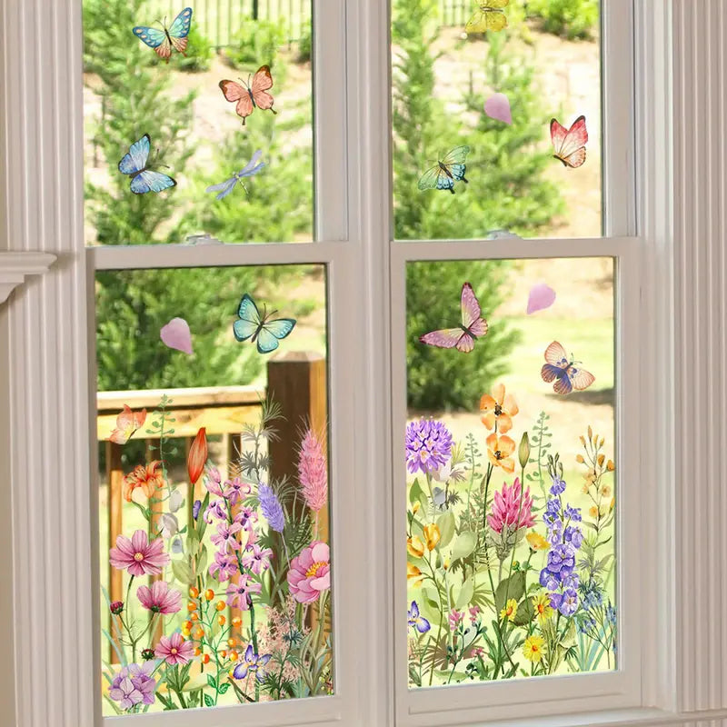 (قطع 02)ملصقات نوافذ المنزل 💐
