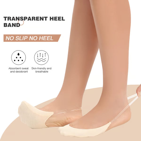 جوارب أعلى أصابع القدم (04 أزواج)