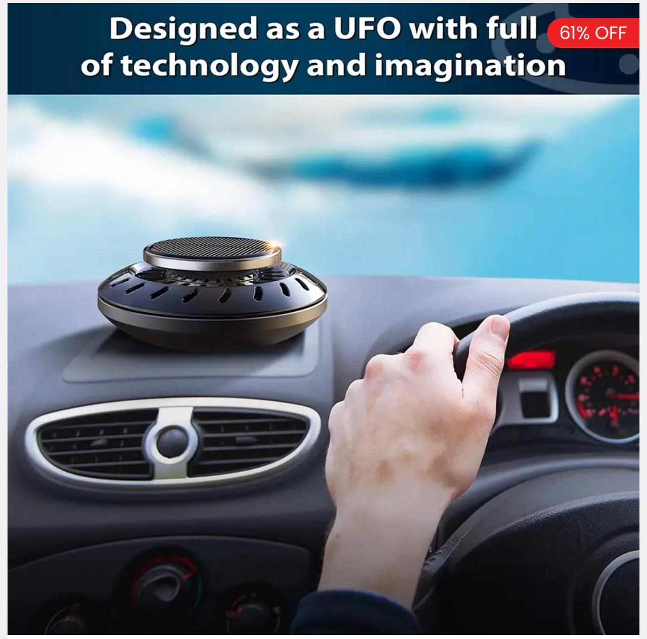 معطر جو  دوار يعمل بالطاقة الشمسية