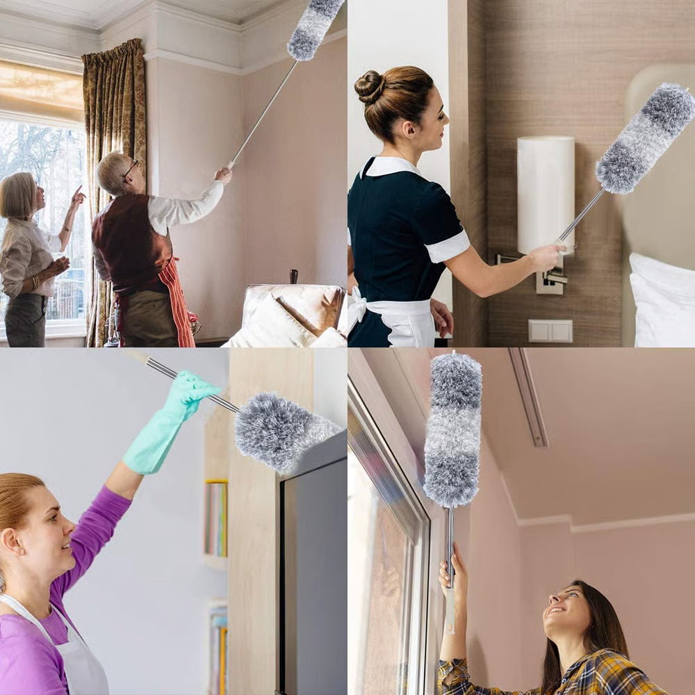 منفضة منزلية تلسكوبية