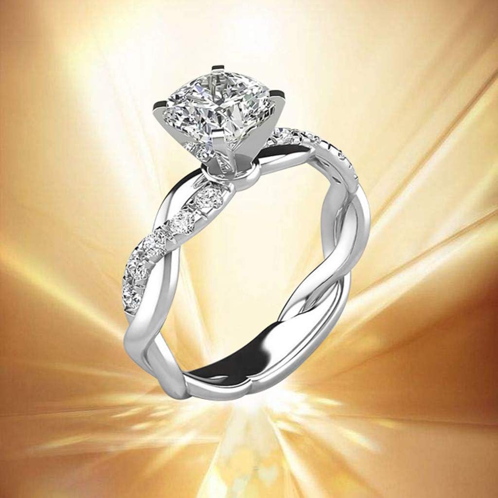 خاتم اللانهاية بالزركون 💍