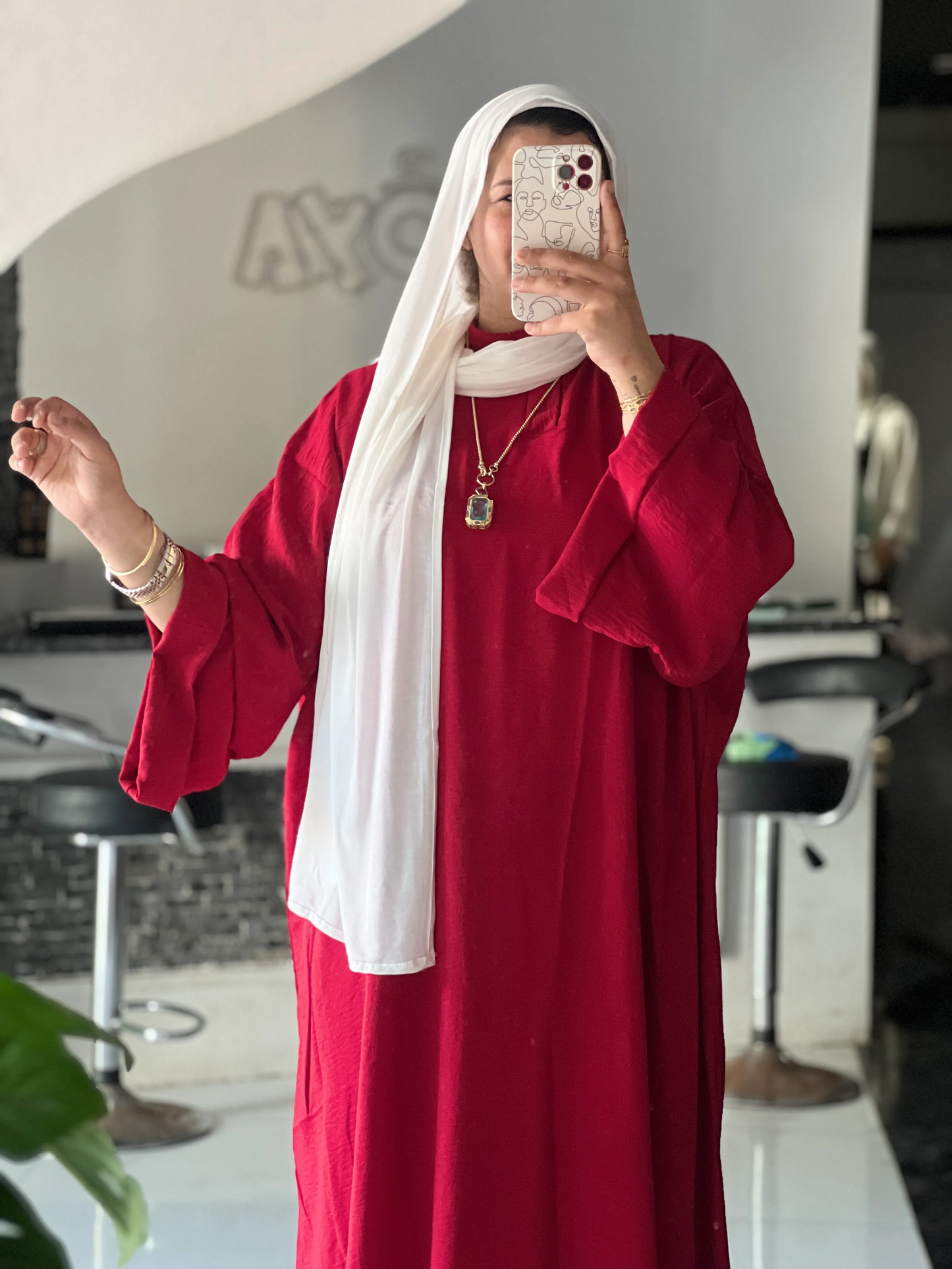 عبايه فرى سايز