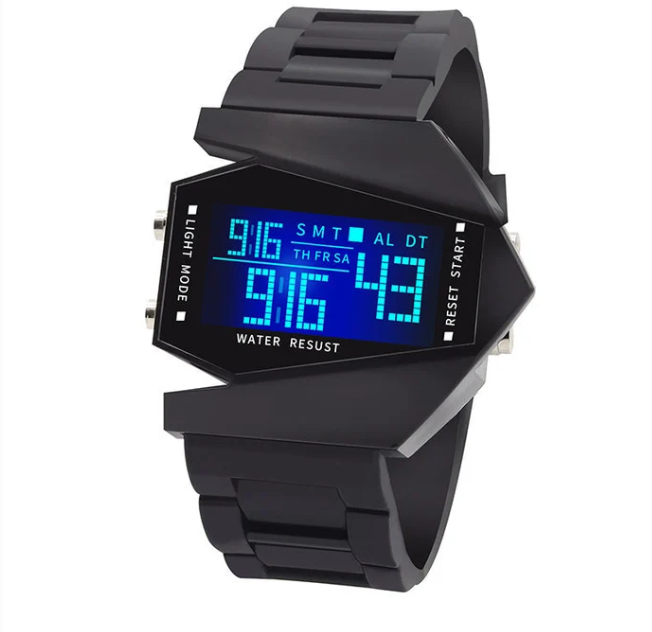 ساعة الطائرة المضيئة LED ✈️⌚