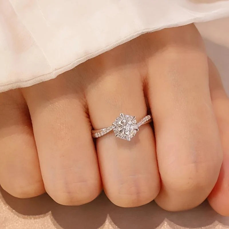 خاتم بريق الألماس 💍
