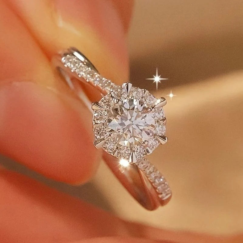 خاتم بريق الألماس 💍