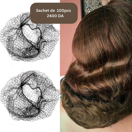 Sachet de 100pcs 2400 DA   شبكة الشعر