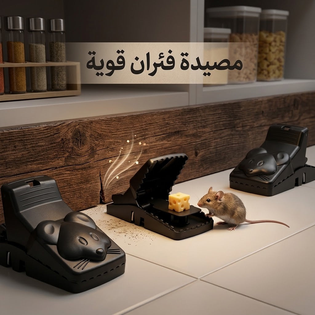 ( 03قطع )مصيدة الفئران الذكية